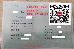 案例展示-2018年电气自动化中级职称证书