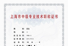 中级证书-2021年中级职称（先进制造与分析测试）