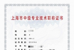 中级证书-2023年闵行中级职称（市政工程）